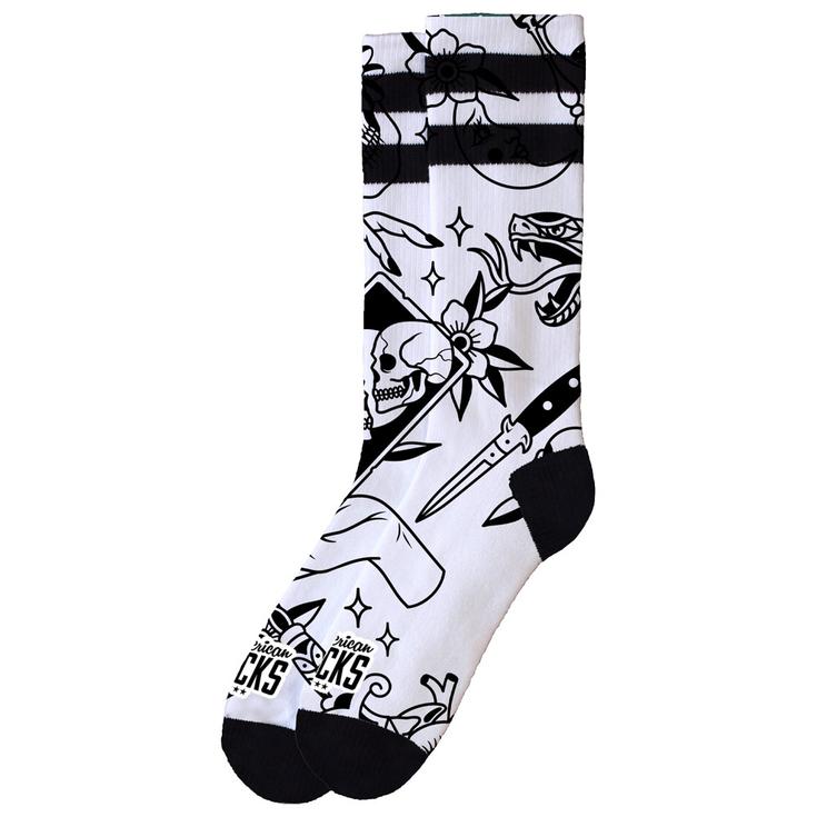 American Socks Chaussettes The Original Signature Dismal Présentation