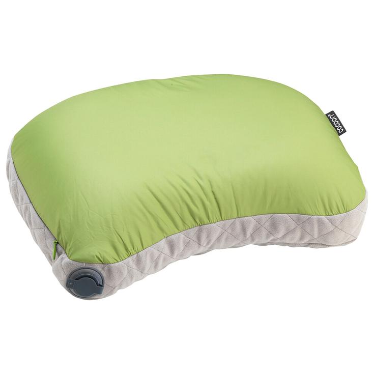 Cocoon Oreiller Air Core Hood Camp Pillow Wasabi Grey Présentation