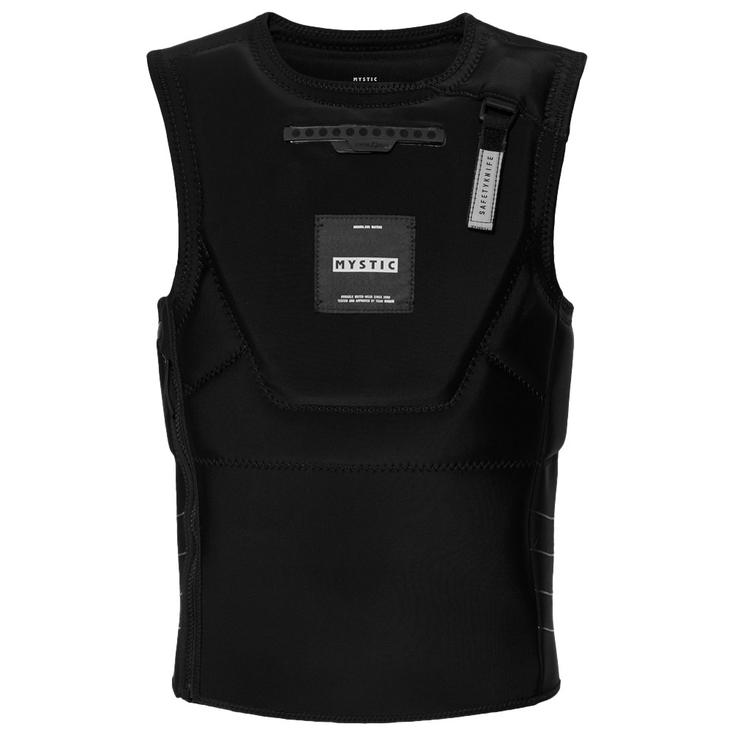 Mystic Impact Vest Solace Side Zip Black Présentation