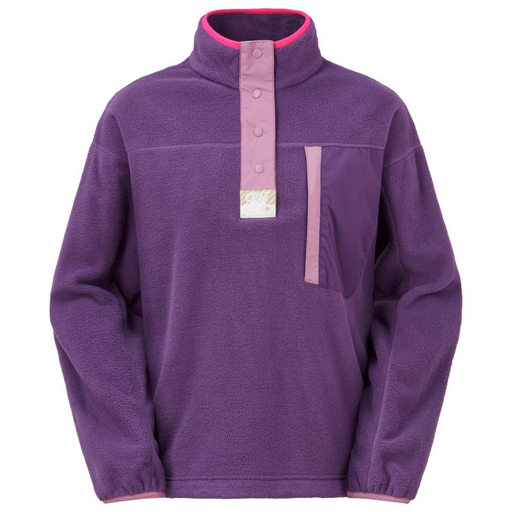 Picture Polaire Arcca 1/4 Zip Grape Royal Présentation