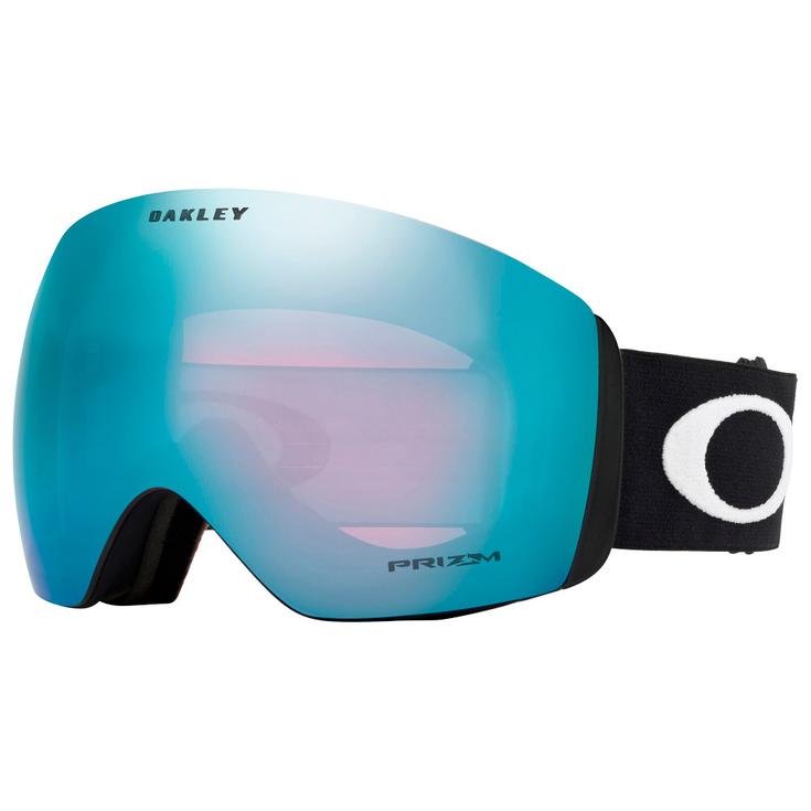 Oakley Masque de Ski Flight Deck L Matte Black Prizm Sapphire + Prizm Clear Présentation