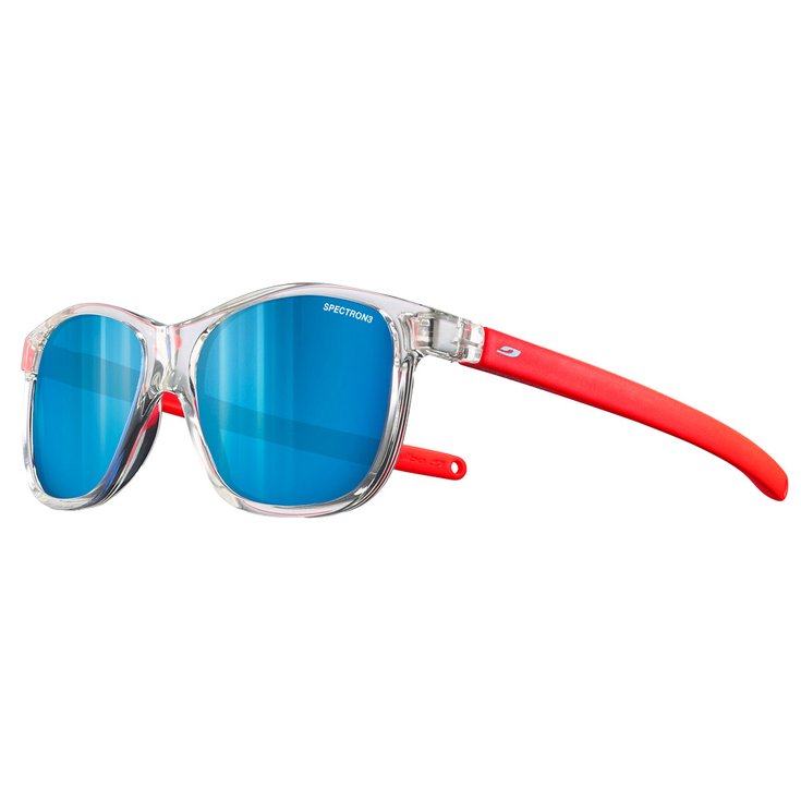 Julbo Lunettes de soleil Turn 2 Brillant Cristal Orange Fluo Mat Spectron 3 Présentation