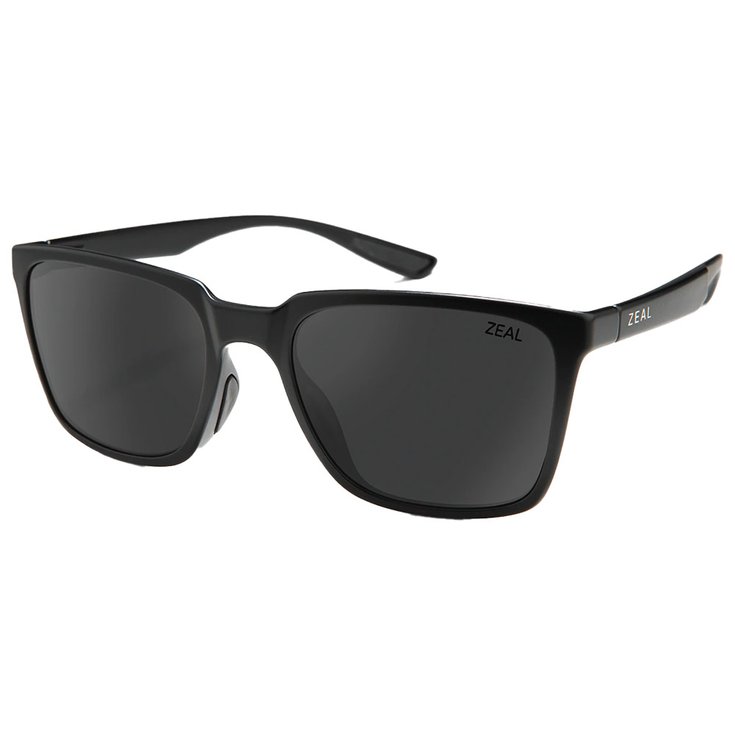 Zeal Lunettes de soleil Campo Matte Black Ellume Polarized Dark Grey Présentation