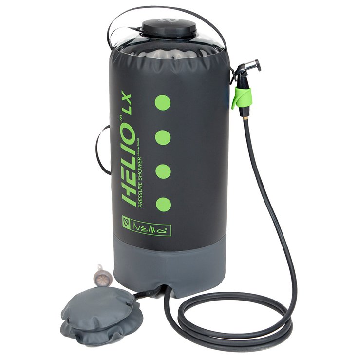 Nemo Douche Solaire Helio Lx Black/Apple Green Présentation