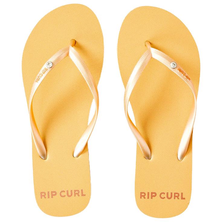Rip Curl Tongs Premium Surf Bloom Open Gold Présentation