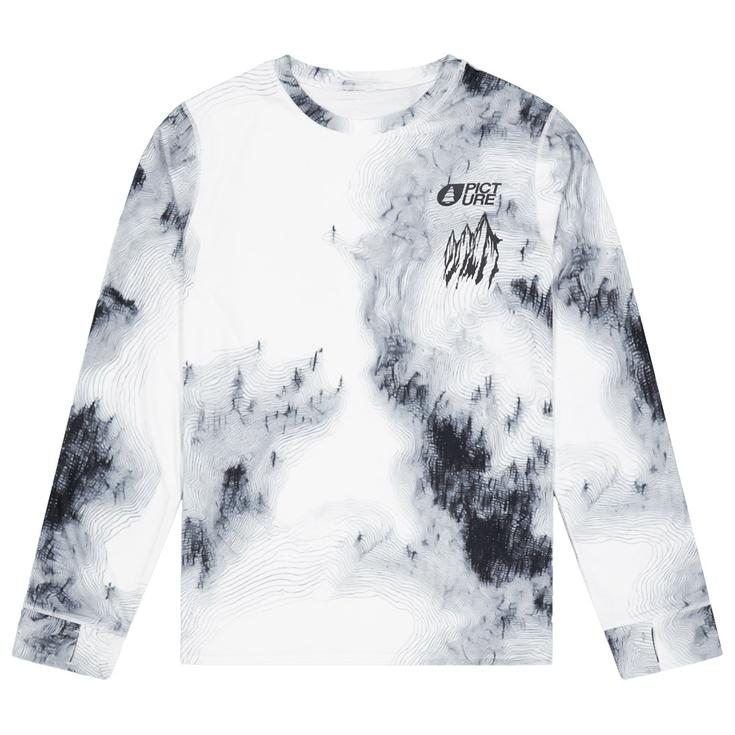 Picture Sous-vêtement technique Lhotse Printed Top Snowy Pine Print Présentation