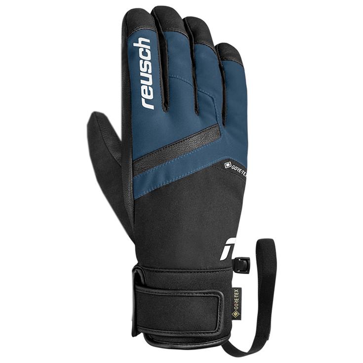 Reusch Gant Booster Gore-Tex Black Dress Blue Présentation