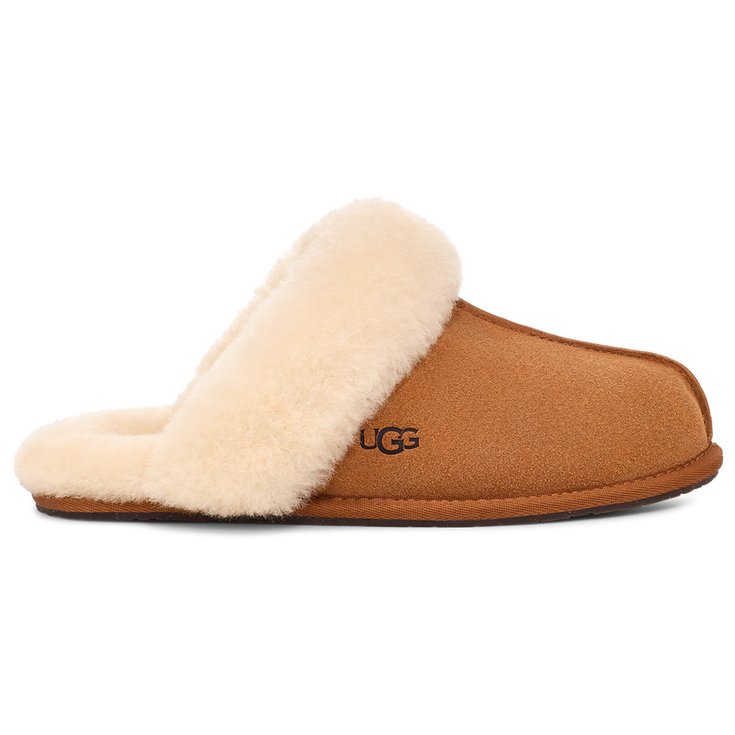 UGG Chaussons W Scuffette II Chestnut Présentation
