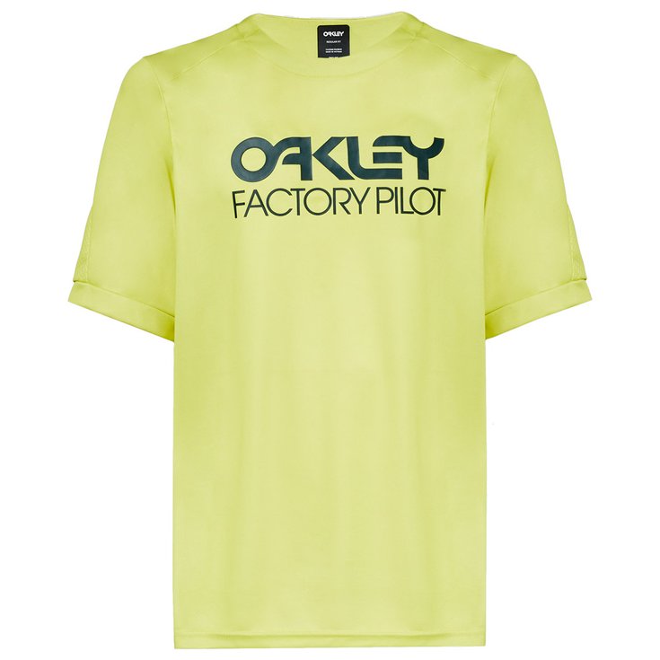 Oakley Maillot VTT Factory Pilot MTB SS Jersey Sulphur Présentation