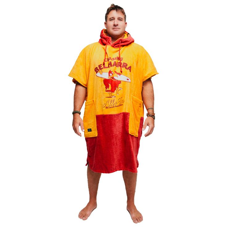 All-In Poncho Surf V-Poncho Men Beach Crew Chasing 25 Présentation