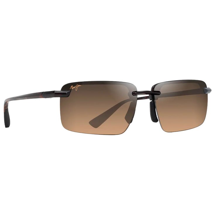 Maui Jim Lunettes de soleil Laulima Havane Foncé Brillant Hcl Bronze MauiPure Présentation