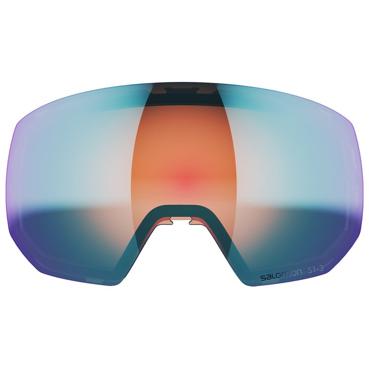 Salomon Ecran de masque Radium Pro Lens Sigma Photo Sky Blue Présentation