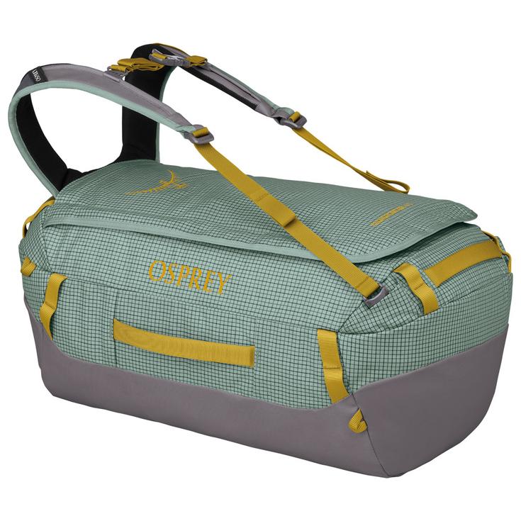 Osprey Duffel Transporter Duffel 40 Frost Mint Soundwave Grey Présentation
