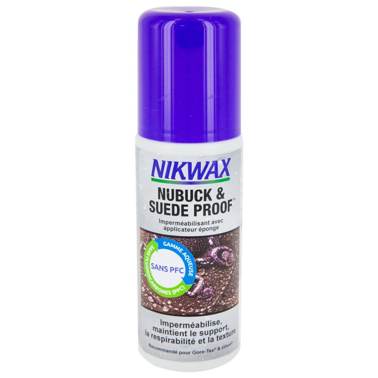 Nikwax Imperméabilisant chaussure Nubuck & Suede Proof 125ml Présentation