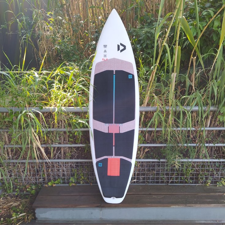 Duotone Board de Kite Ocawam Sls Traction Pad Front Dark Grey Turquoise Dos