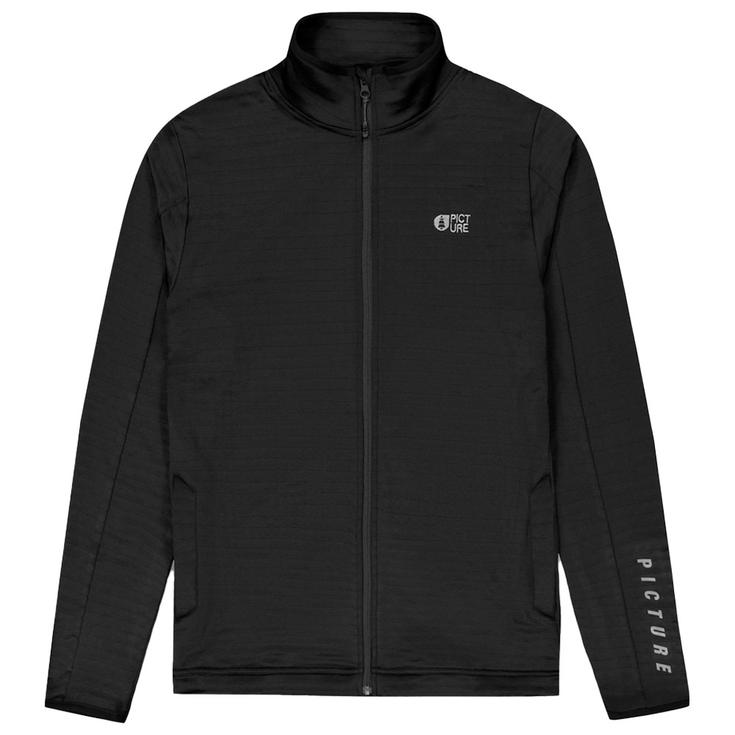 Picture Polaire Bake Grid Full Zip Black Présentation