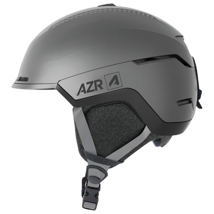 AZR Casque Montana II Titanium Noir Mat Présentation