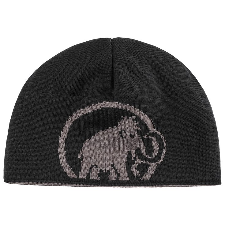 Mammut Bonnet Logo Beanie Steel Black Présentation