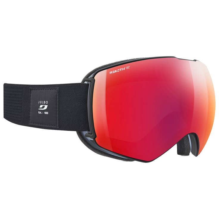 Julbo Masque de Ski Lightyear OTG Noir Gris Reactiv 2-3 Glare Control Présentation