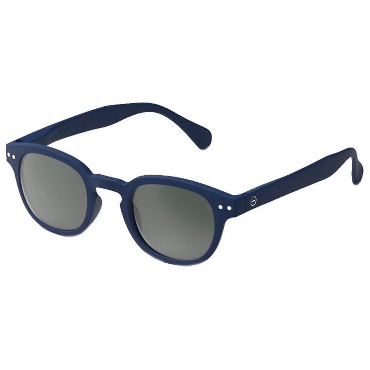 Izipizi Lunettes de soleil Sun #C Navy Blue Soft Grey Présentation