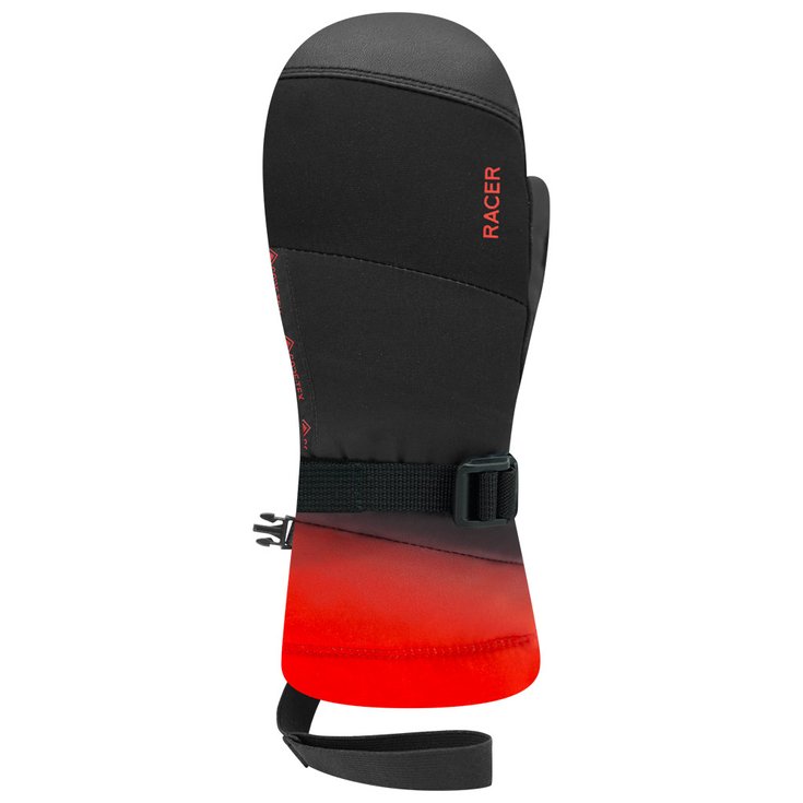 Racer Moufles Miga 6 Black Red Présentation