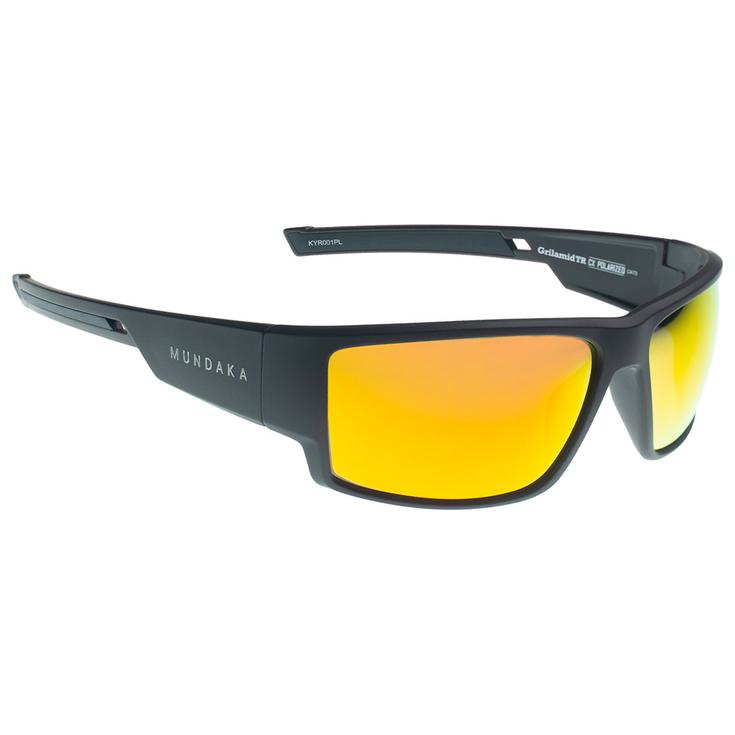 Mundaka Optic Lunettes de soleil Kyrro Black Matte Brown Orange Revo Cx Polarized Présentation