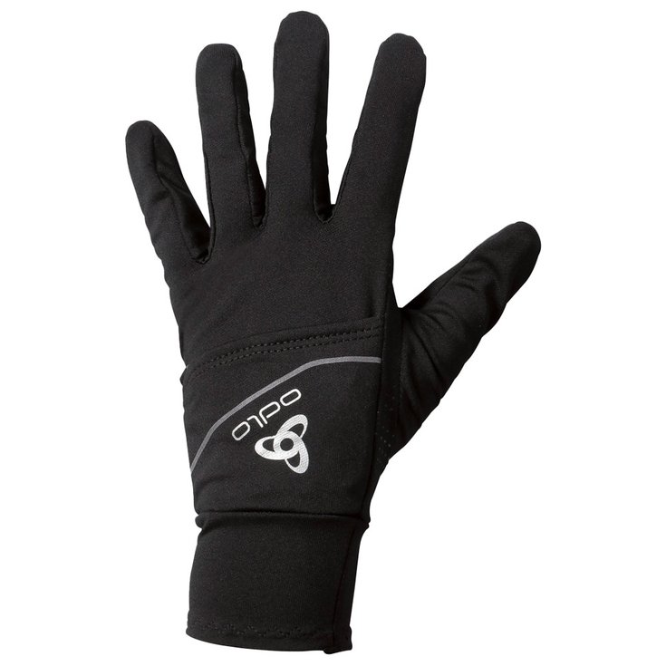 Odlo Gant Intensity Cover Safety Light Gloves Full Finger Black Présentation
