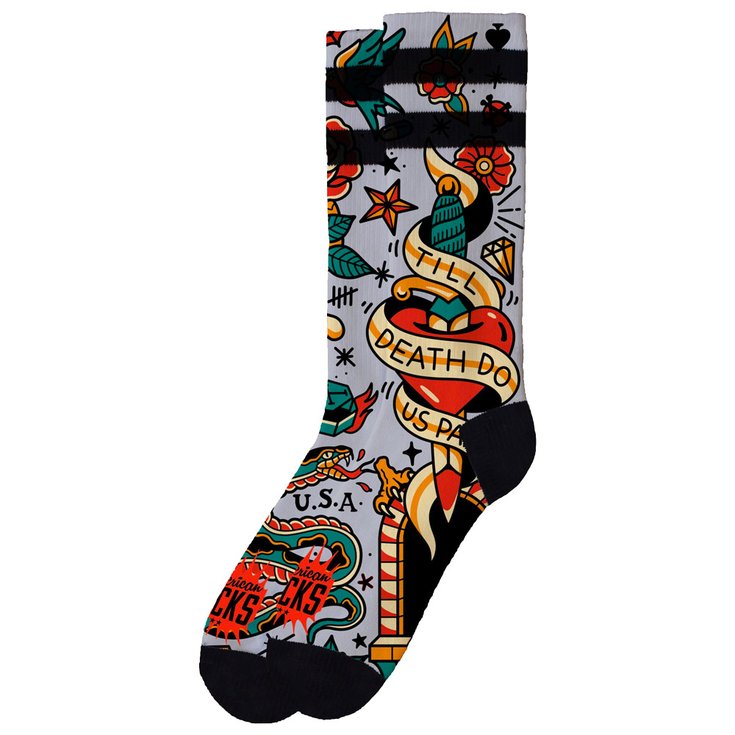 American Socks Chaussettes The Original Signature Till Death Do Us Part Présentation
