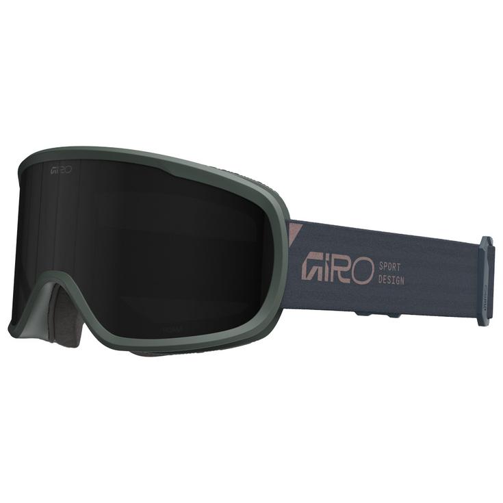 Giro Masque de Ski Roam Sapphire Stacked Ultra Black + Yellow Présentation
