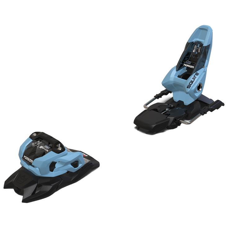 Marker Fix Ski Squire 11 110mm Light Blue Black Présentation