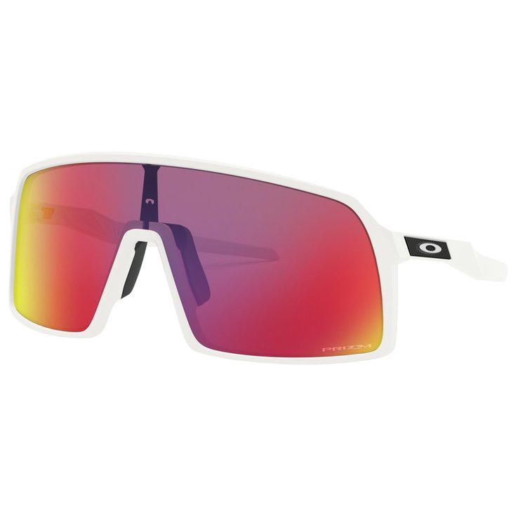 Oakley Lunettes de soleil Sutro Matte White Prizm Road Présentation
