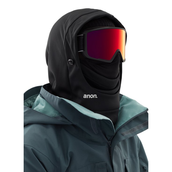 Anon Textile Cache-Cou MFI Hood Clava Anon - Black - Sans Profil