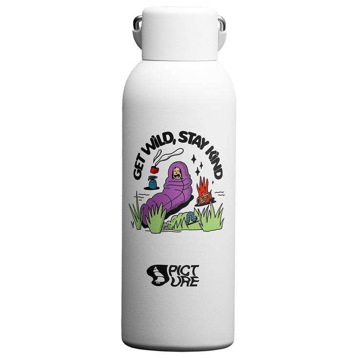 Picture Gourde Hampton Bottle 0.75L Brillant White Présentation