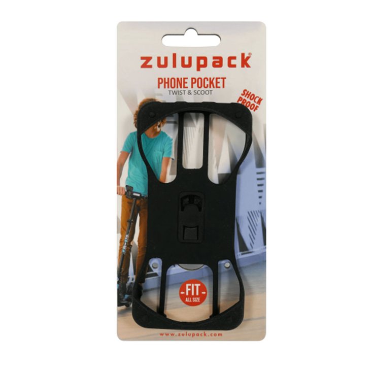 Zulupack Accessoires téléphone Twist & Scoot Black Présentation