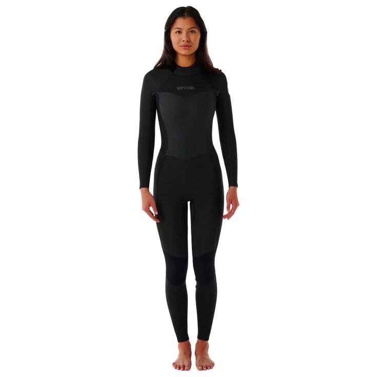 Rip Curl Combinaison Intégrale Dawn Patrol 4/3 Back Zip Black DA Présentation