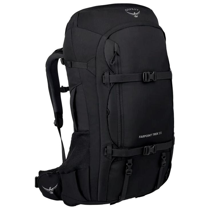 Osprey Sac de voyage Farpoint Trek 55 Black Présentation Osprey Sac de voyage Farpoint Trek 55 Black Présentation