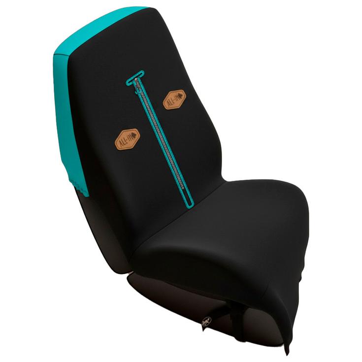 All-In Housse de siège Double Seat Cover Black Turquoise Présentation