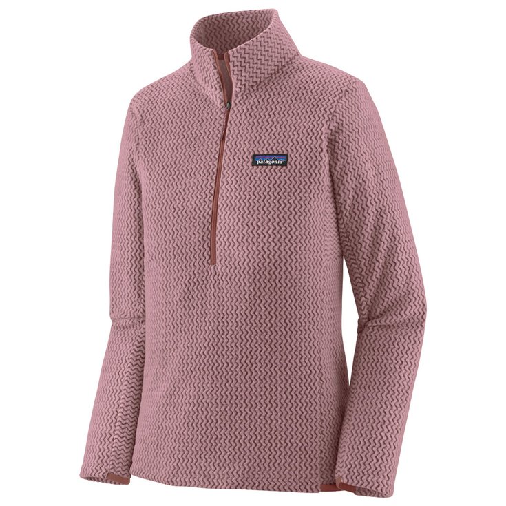 Patagonia Polaire R1® Air Zip-Neck Stormy Mauve Présentation