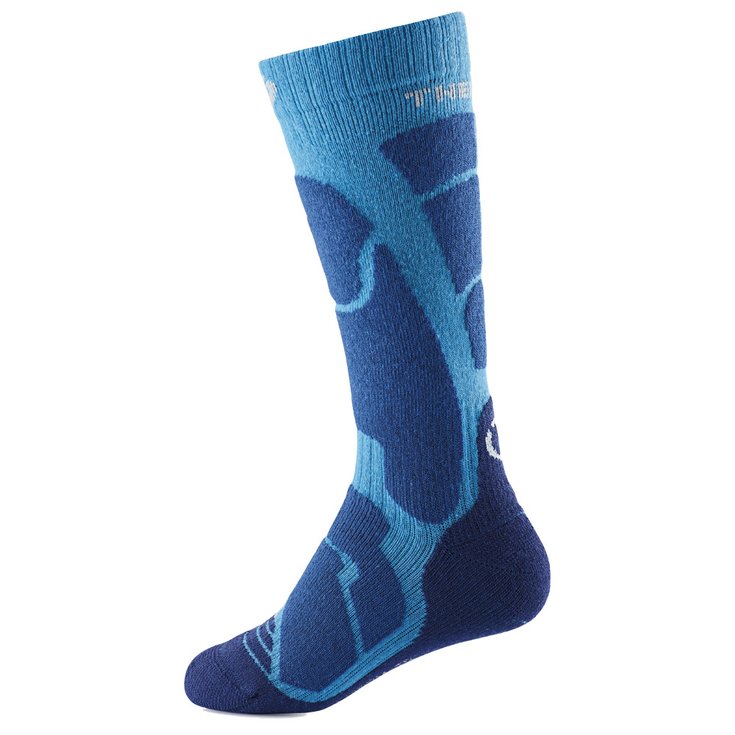 Therm-Ic Chaussettes Ski Warm Junior Blue Petrol Présentation
