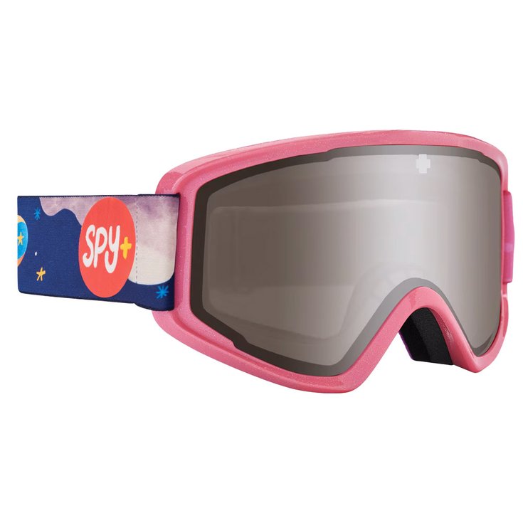 Spy Masque de Ski Crusher Elite Jr Spy + So Lazo Bronze Silver Mirror Présentation