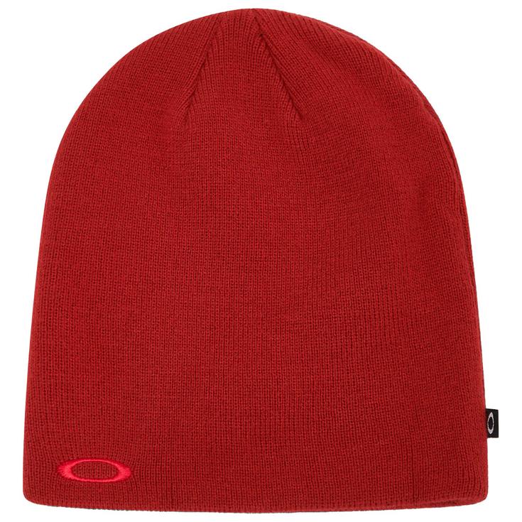 Oakley Bonnet Fine Knit Beanie Flame Red Présentation