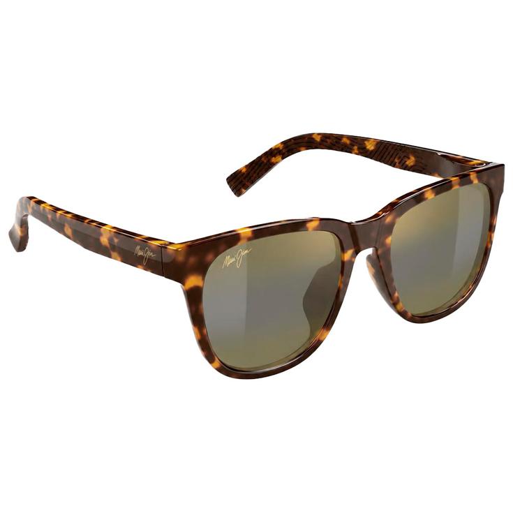 Maui Jim Lunettes de soleil Puali Asian Fit Havana MauiPure Hcl Bronze Présentation