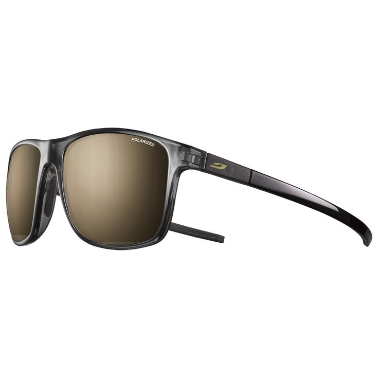 Julbo Lunettes de soleil The Streets Translucide Brillant Noir Spectron 3 Polarized Présentation