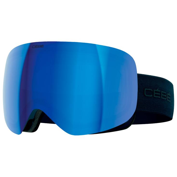 Cebe Masque de Ski Cloud 3 Navy Blue Mirror Présentation