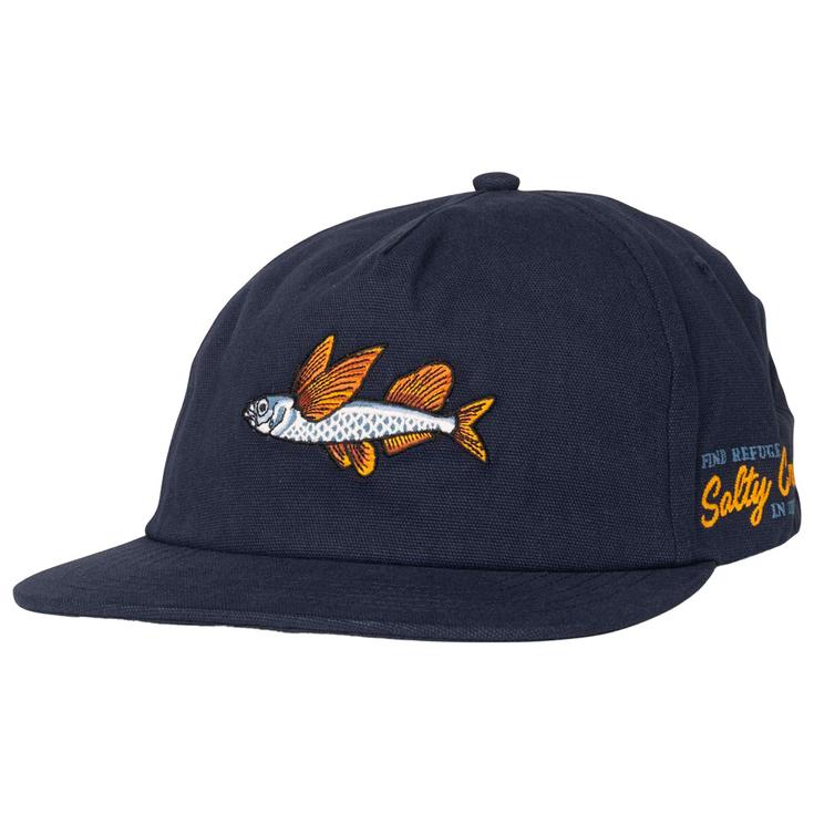 Salty Crew Casquettes Coastal Snapback Marine Présentation