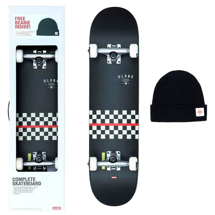 Globe Skate Skateboard Pack Globe G1 Full On - Redline - 7.75" - Sans Profil
