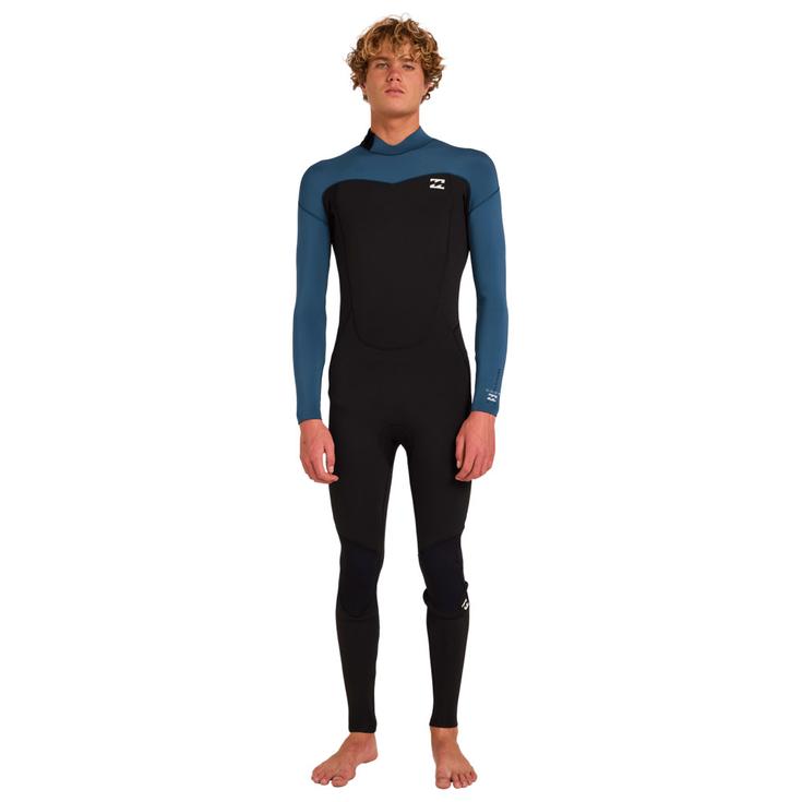 Billabong Combinaison Surf 5/4 Absolute Core Back Zip Dark Denim Présentation