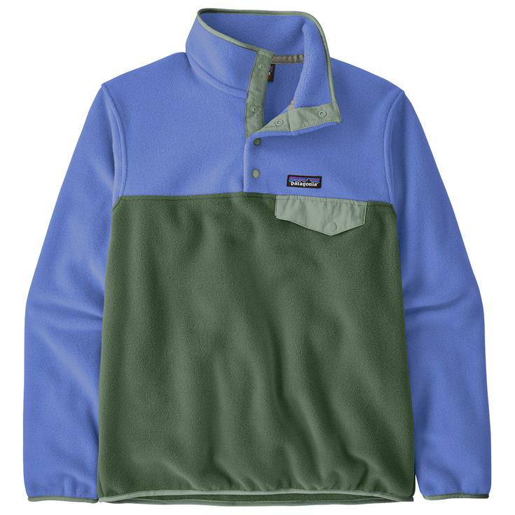 Patagonia Pull Women’s Lightweight Synchilla Snap-T Canopy Green Présentation