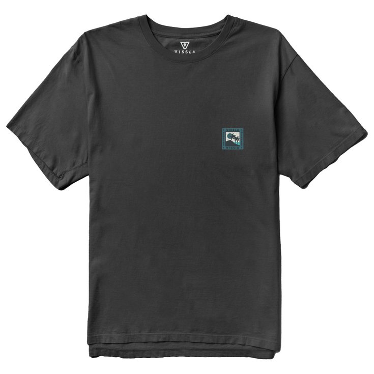 Vissla Tee-shirt Sunrise Organic Tee Phantom Présentation