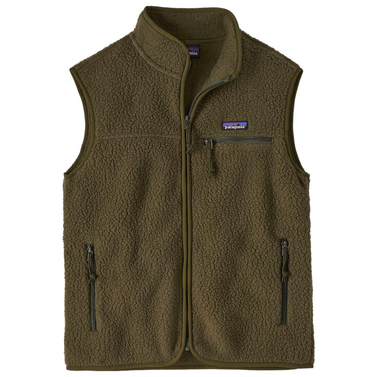 Patagonia Polaire Retro Pile Vest W Basin Green Présentation
